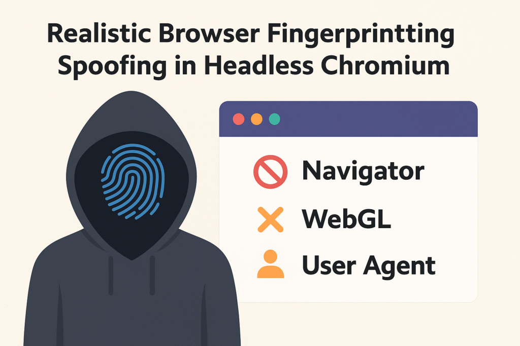 Browser fingerprinting in Headless Chromium