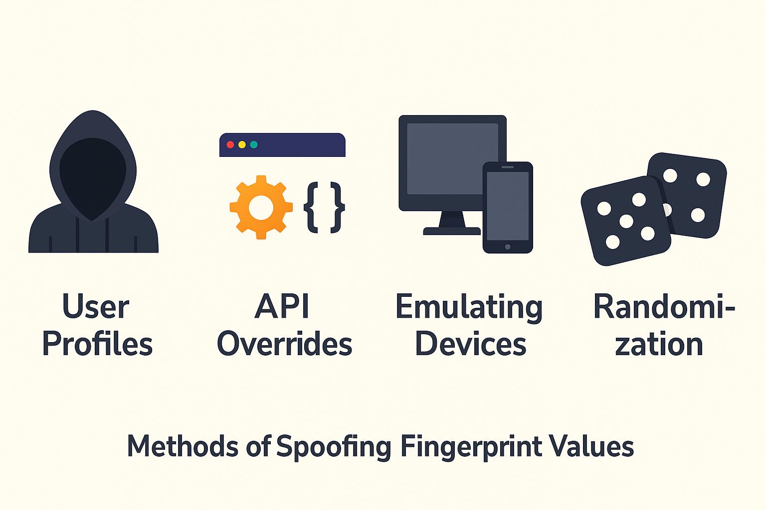 Methods of Spoofing Fingerprint Values