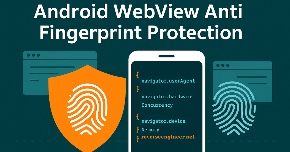 android webview anti fingerprint protection