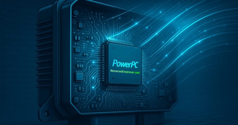 Analyzing the Firmware Image in PowerPC ECU Reverse Engineering