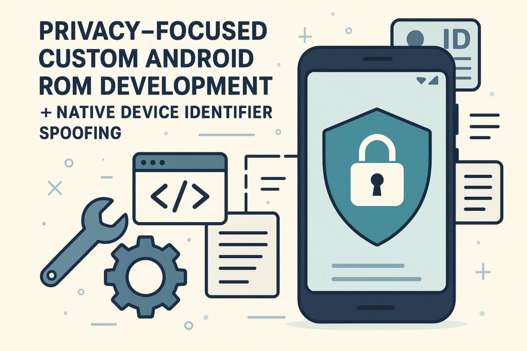 Native Device Identifier Spoofing in Custom Android ROM image
