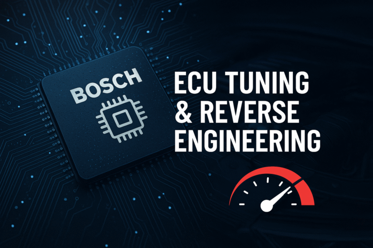 Bosch ECU Tuning and Reverse Engineering