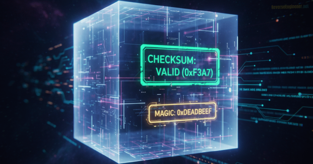 Data Integrity Validation: Checksums and Magic Bytes
