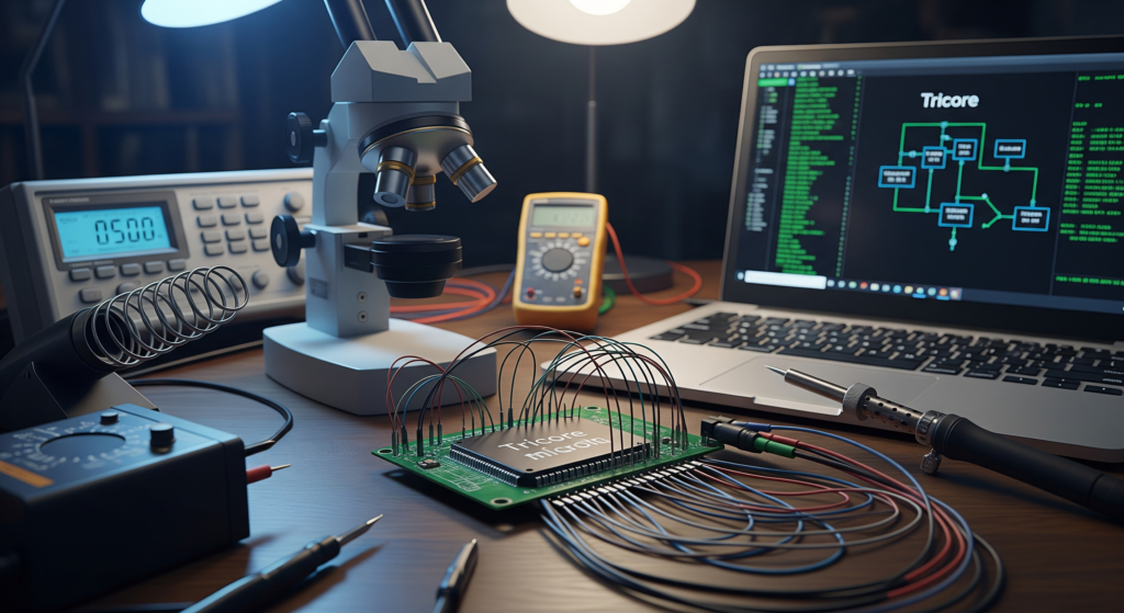 Deep technical guide to reverse engineering Bosch MED17 & EDC17 ECUs. Covers Tricore architecture, firmware extraction via JTAG & boot mode, memory layout, and checksum handling.