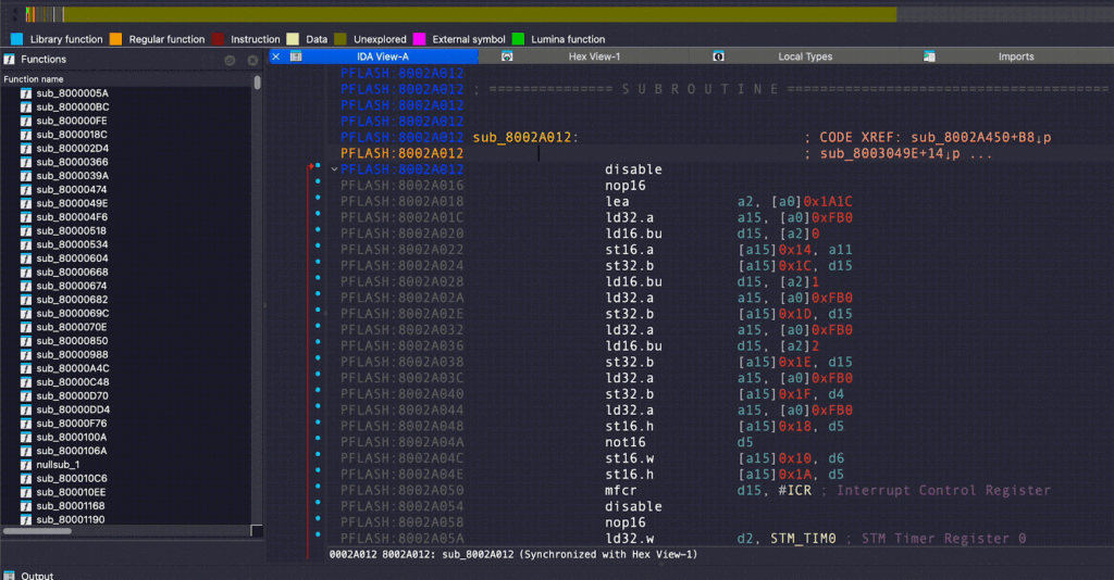 TriCore Architecture for ECU Reverse Engineers