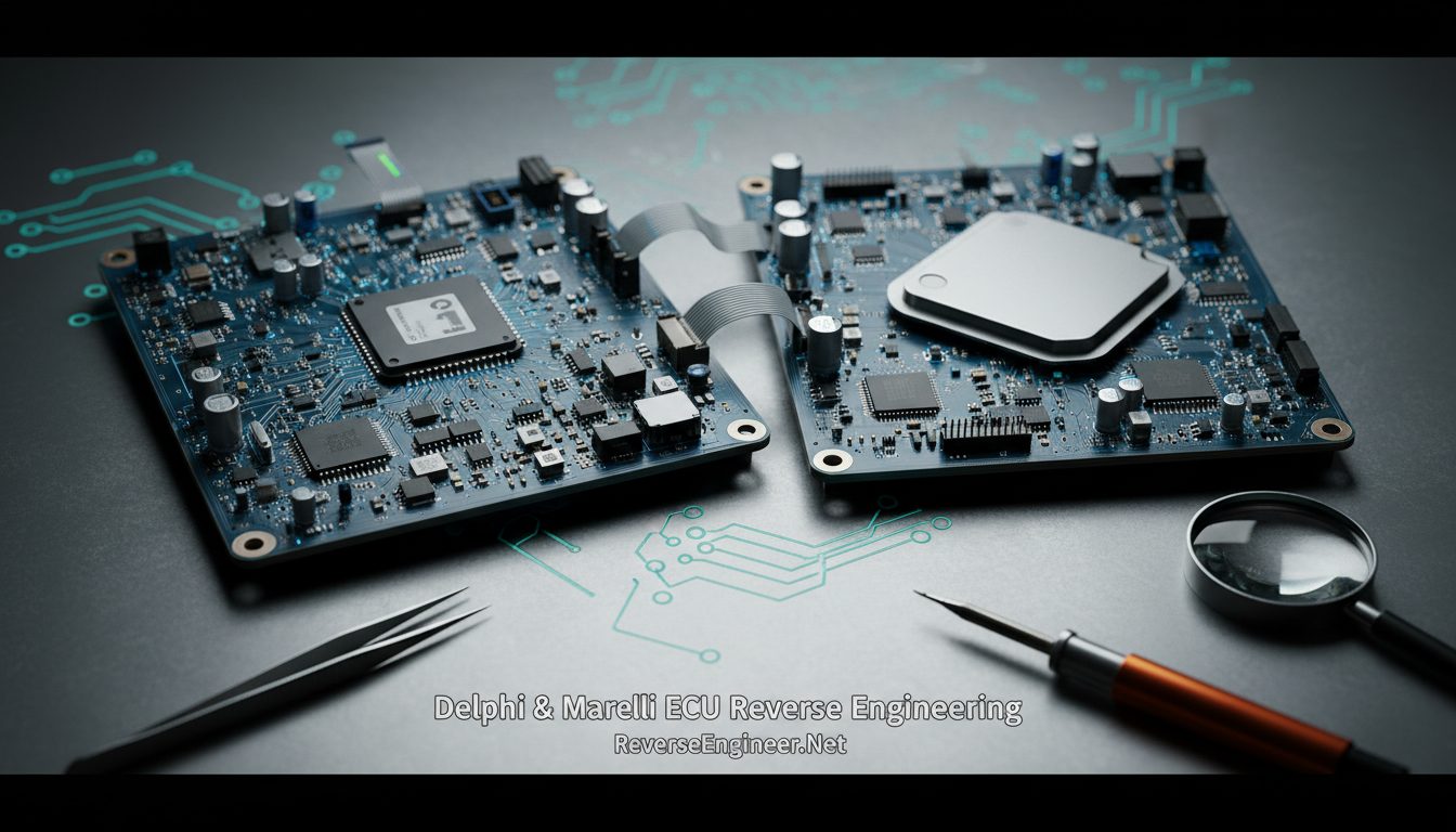 Delphi & Marelli ECU Reverse Engineering: DCM, CR, MJ9