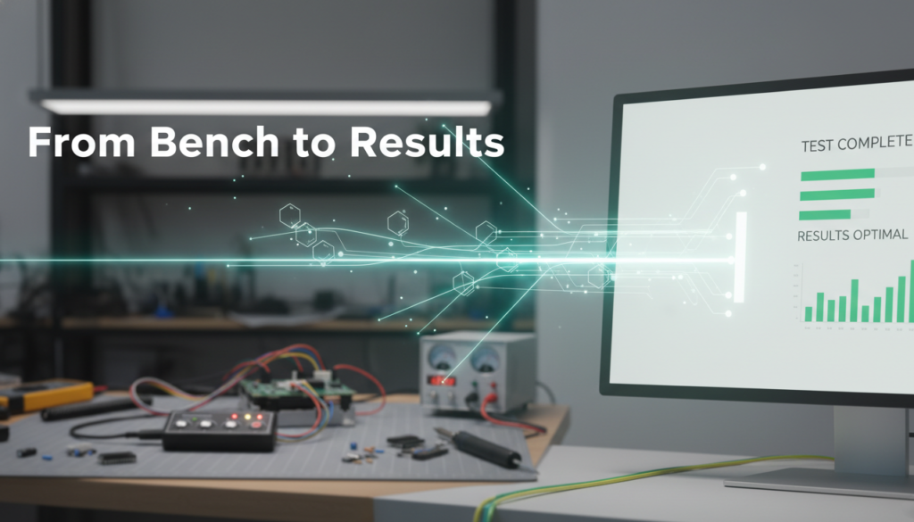 Professional ECU bench mode setup guide. Covers power supply, CAN wiring, termination, bench harness, and platform-specific boot mode for TriCore and RH850.