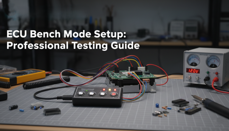 ECU Bench Mode Setup: Professional Testing Guide
