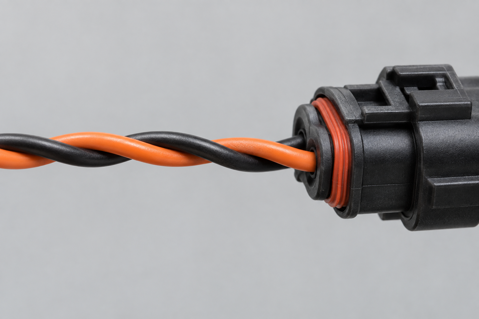 Illustrative twisted signal pair and automotive connector
