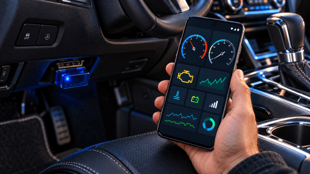 OBD Master Pro coding and live data on a generic ELM327